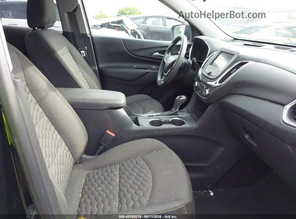 3GNAXJEVXLL281216 2020 CHEVROLET EQUINOX Black Вид салону спереду