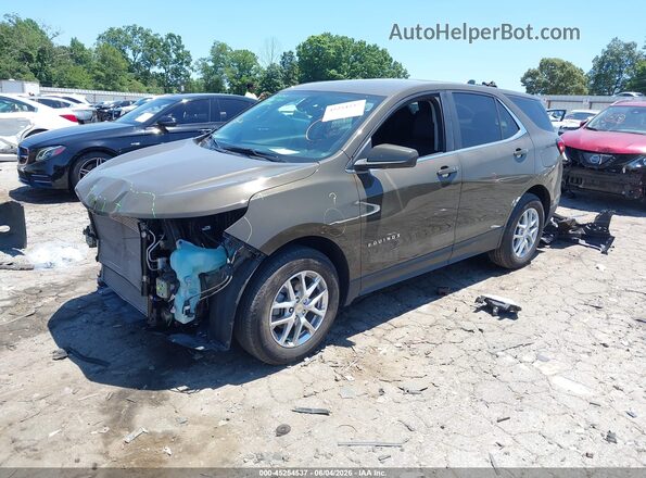 3GNAXKEG0RL112676 2024 CHEVROLET EQUINOX Brown Передня ліва чверть