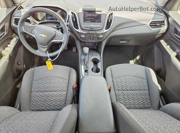3GNAXKEG1PS179077 2023 CHEVROLET EQUINOX White Вид панелі приладів