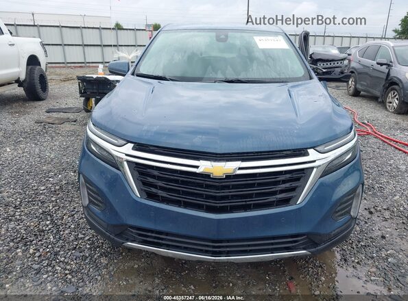 3GNAXKEG1RL263137 2024 CHEVROLET EQUINOX Blue Вид задньої частини салону