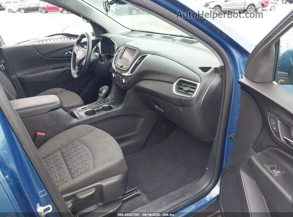 3GNAXKEG1RL263137 2024 CHEVROLET EQUINOX Blue Вид салону спереду