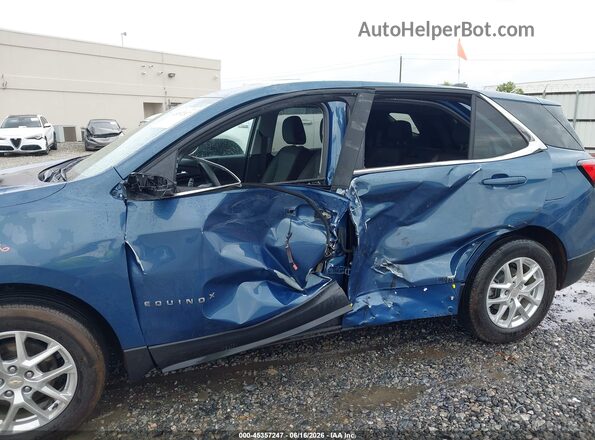 3GNAXKEG1RL263137 2024 CHEVROLET EQUINOX Blue Вид спереду