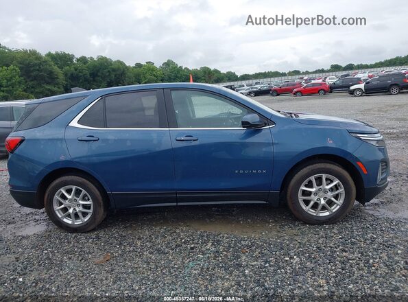 3GNAXKEG1RL263137 2024 CHEVROLET EQUINOX Blue Панорамний вид салону 360°