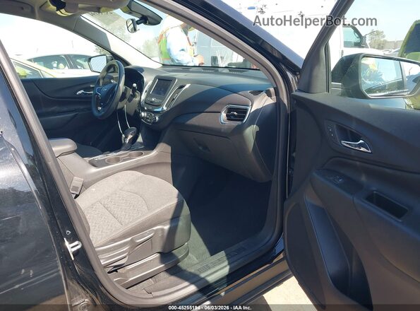 3GNAXKEG2PL243041 2023 CHEVROLET EQUINOX Black წინა სალონის ხედი
