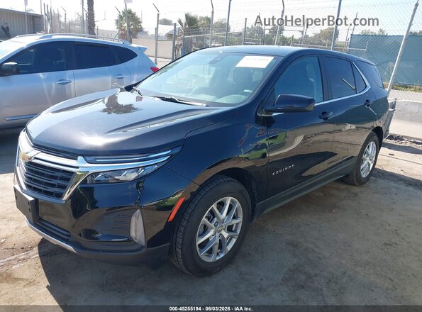 3GNAXKEG2PL243041 2023 CHEVROLET EQUINOX Black წინა მარცხენა ხედი სამი მეოთხედიდან