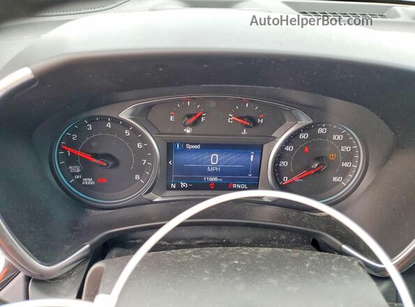 3GNAXKEG3RL333432 2024 CHEVROLET EQUINOX Серебряный Вид щитка приборов