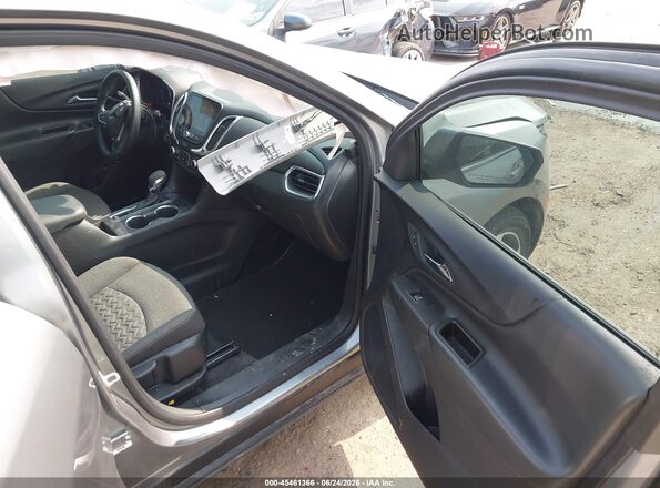 3GNAXKEG5PL216447 2023 CHEVROLET EQUINOX Серебряный Вид салона спереди
