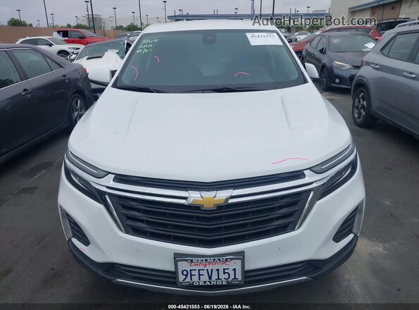 3GNAXKEG6PS174781 2023 CHEVROLET EQUINOX White Widok wnętrza z tyłu