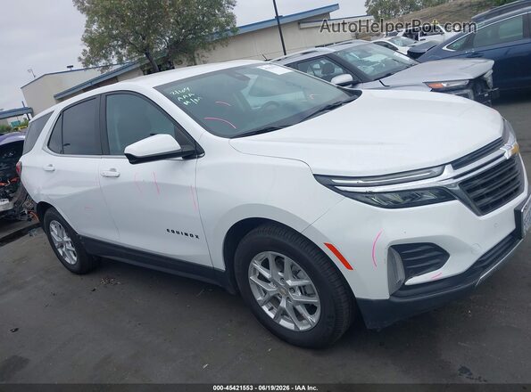 3GNAXKEG6PS174781 2023 CHEVROLET EQUINOX White Widok wnętrza 360 stopni