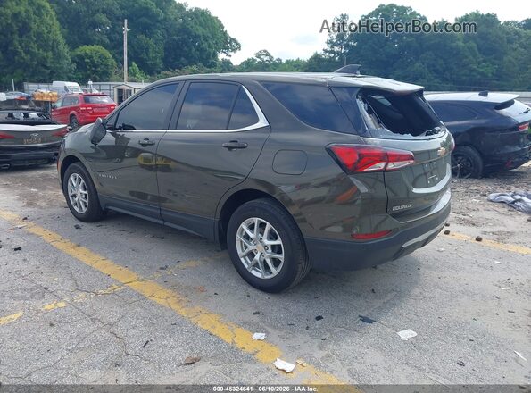 3GNAXKEG7PL247425 2023 CHEVROLET EQUINOX Brown Trasero izquierdo