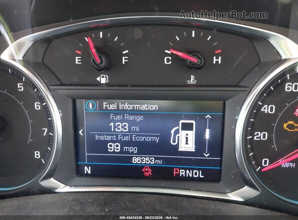 3GNAXKEG7PL250454 2023 CHEVROLET EQUINOX Black Вид задніх сидінь
