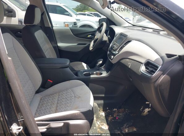 3GNAXKEG7PL250454 2023 CHEVROLET EQUINOX Black Вид салону спереду