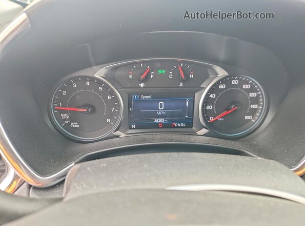 3GNAXKEG7PS173459 2023 CHEVROLET EQUINOX Gray Instrument cluster view