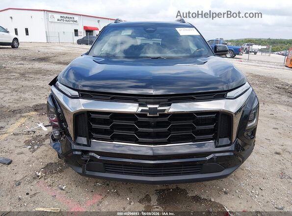 3GNAXKEG7SL115953 2025 CHEVROLET EQUINOX Black უკანა სალონის ხედი
