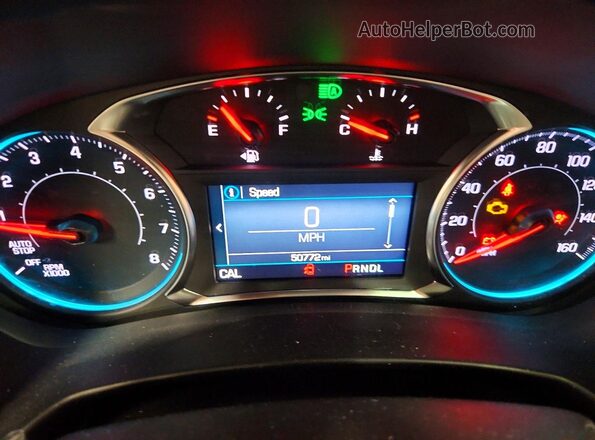 3GNAXKEG9RL352423 2024 CHEVROLET EQUINOX White Vista del cuadro de instrumentos