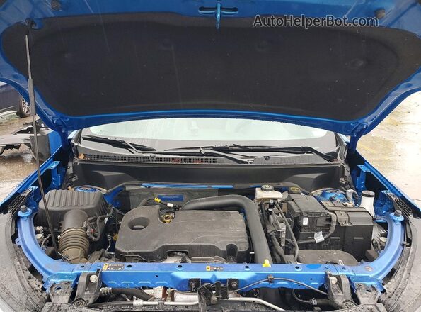 3GNAXKEGXRL223932 2024 CHEVROLET EQUINOX Blue Vista del compartimento del motor