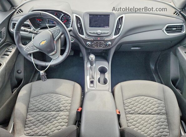 3GNAXKEV0LL318599 2020 CHEVROLET EQUINOX Blue Dashboard view