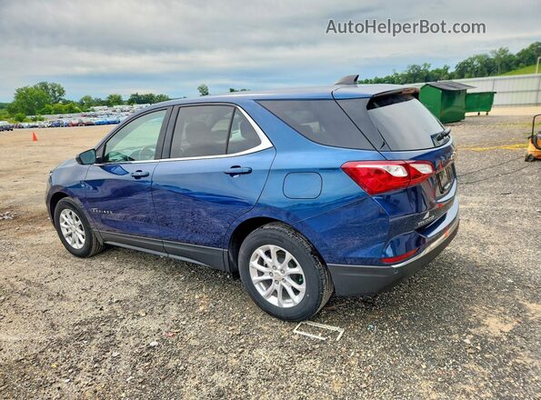 3GNAXKEV0LL318599 2020 CHEVROLET EQUINOX Blue Rear left