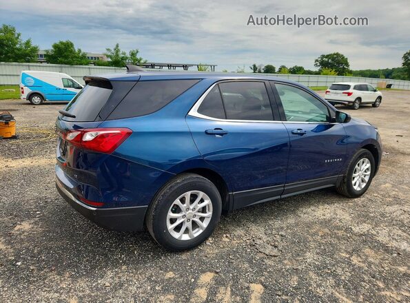 3GNAXKEV0LL318599 2020 CHEVROLET EQUINOX Blue Rear right