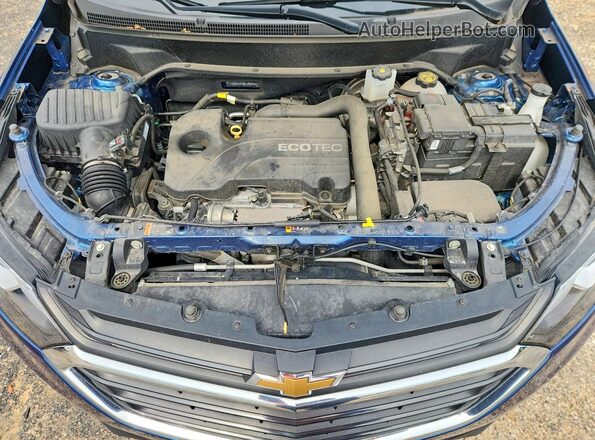 3GNAXKEV0LL318599 2020 CHEVROLET EQUINOX Blue Rear interior view