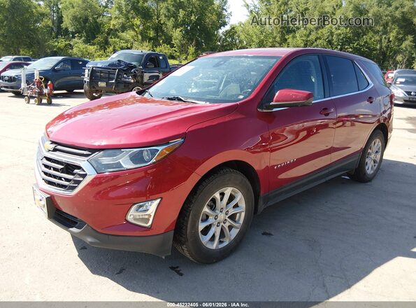 3GNAXKEV0LS511860 2020 CHEVROLET EQUINOX Red Передня ліва чверть