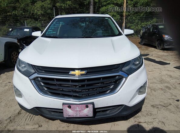 3GNAXKEV0LS516086 2020 CHEVROLET EQUINOX Белый Вид щитка приборов