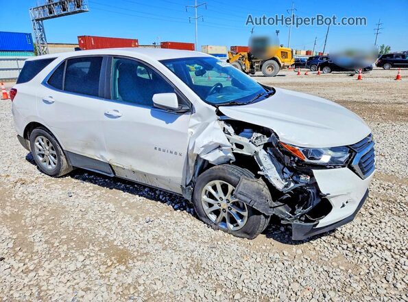 3GNAXKEV0MS170042 2021 CHEVROLET EQUINOX White Przód prawy