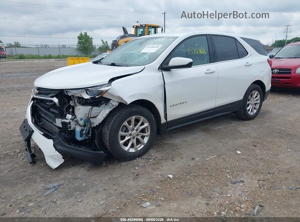 3GNAXKEV1LS530112 2020 CHEVROLET EQUINOX White Vista tres cuartos delantera izquierda