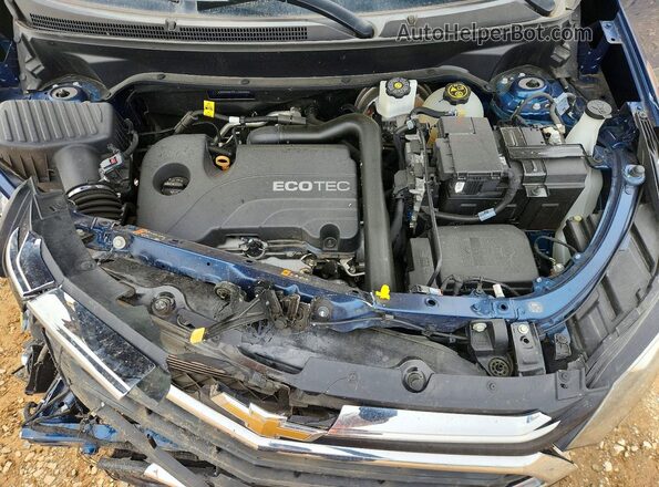 3GNAXKEV2LL263833 2020 CHEVROLET EQUINOX Blue Widok komory silnika