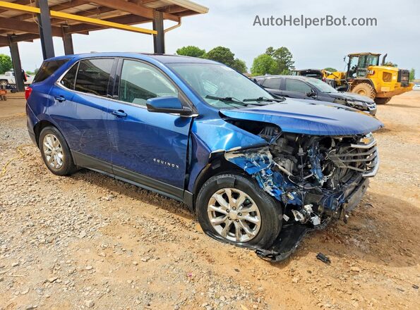 3GNAXKEV2LL263833 2020 CHEVROLET EQUINOX Blue Przód prawy