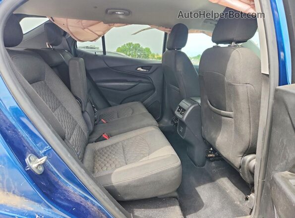 3GNAXKEV2LL263833 2020 CHEVROLET EQUINOX Blue Widok wnętrza z tyłu