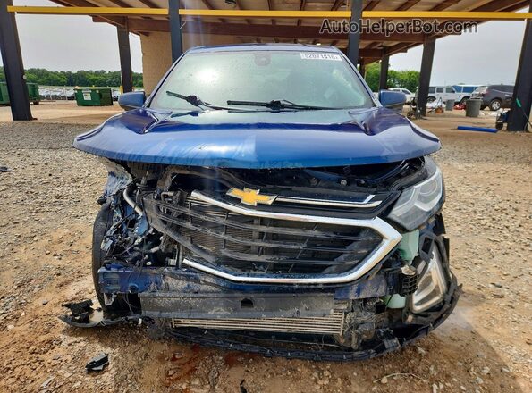 3GNAXKEV2LL263833 2020 CHEVROLET EQUINOX Blue Widok z przodu