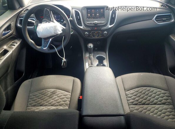 3GNAXKEV2LL308219 2020 CHEVROLET EQUINOX Black Вид панелі приладів