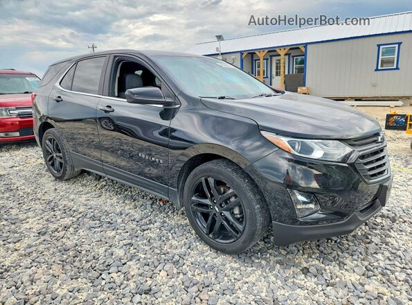 3GNAXKEV2ML358930 2021 CHEVROLET EQUINOX Черный Передняя правая четверть
