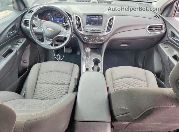 3GNAXKEV2ML358930 2021 CHEVROLET EQUINOX Черный Вид панели приборов