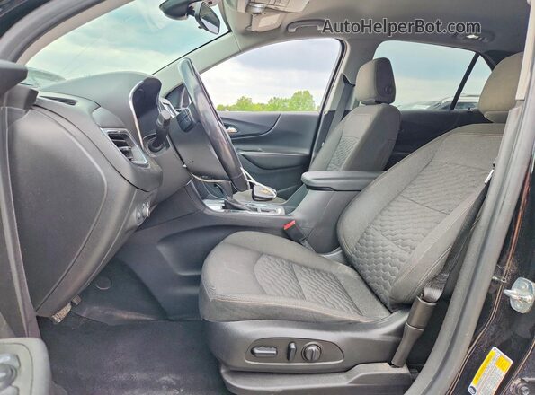 3GNAXKEV2ML358930 2021 CHEVROLET EQUINOX Черный Вид салона спереди