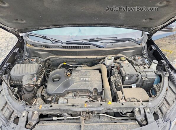 3GNAXKEV2ML358930 2021 CHEVROLET EQUINOX Черный Вид подкапотного пространства