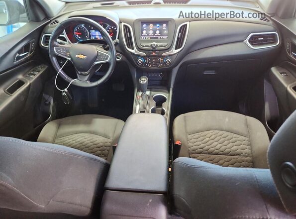 3GNAXKEV2MS109338 2021 CHEVROLET EQUINOX Blue წინა პანელის ხედი