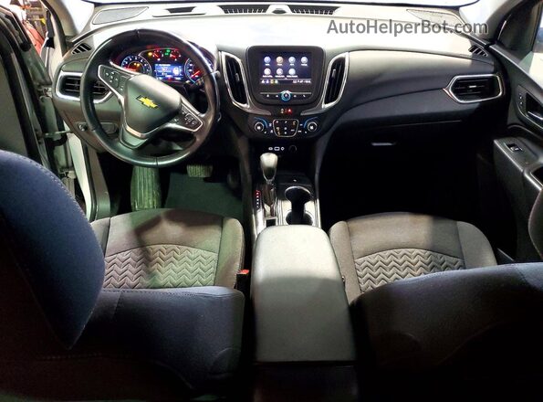 3GNAXKEV2NL167834 2022 CHEVROLET EQUINOX Silver Առջևի վահանակի տեսք