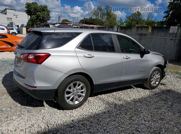 3GNAXKEV3MS127539 2021 CHEVROLET EQUINOX Серебряный Задняя правая четверть