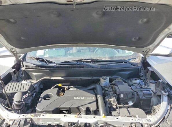 3GNAXKEV3MS127539 2021 CHEVROLET EQUINOX Серебряный Вид задней части салона