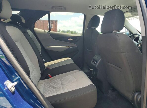 3GNAXKEV4LL211507 2020 CHEVROLET EQUINOX Blue Вид задньої частини салону