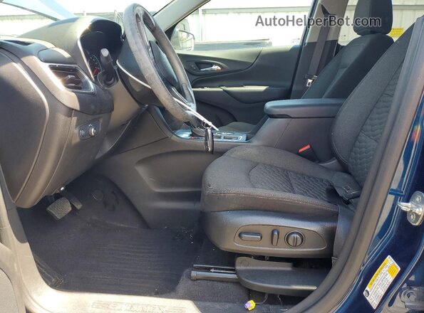 3GNAXKEV4LL267141 2020 CHEVROLET EQUINOX Blue Vista interior delantera