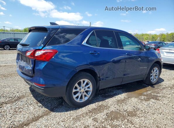 3GNAXKEV4LL267141 2020 CHEVROLET EQUINOX Blue Trasero derecho