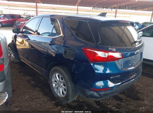 3GNAXKEV4LL346177 2020 CHEVROLET EQUINOX Blue Trasero izquierdo