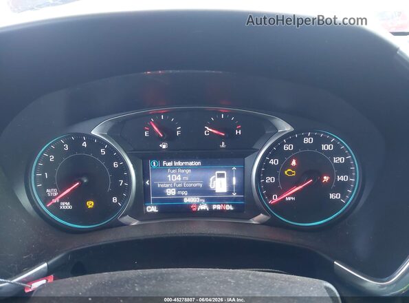 3GNAXKEV4LL346177 2020 CHEVROLET EQUINOX Blue Vista de los asientos traseros