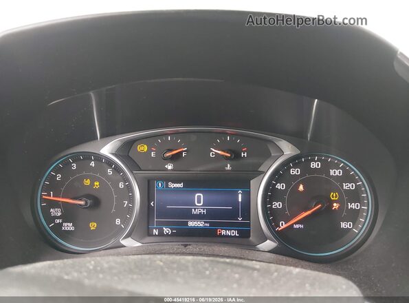 3GNAXKEV4LS502434 2020 CHEVROLET EQUINOX Gray Vista de los asientos traseros