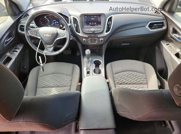 3GNAXKEV4ML349209 2021 CHEVROLET EQUINOX Черный Вид панели приборов