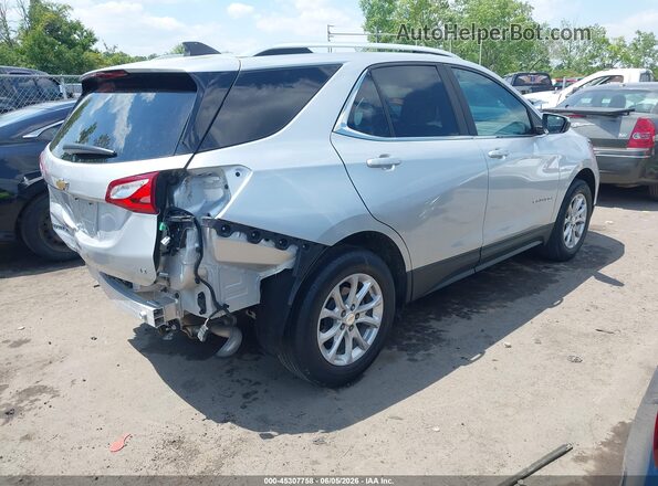 3GNAXKEV4MS124018 2021 CHEVROLET EQUINOX Silver Rear right
