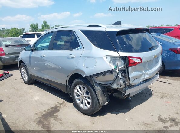 3GNAXKEV4MS124018 2021 CHEVROLET EQUINOX Silver Rear left